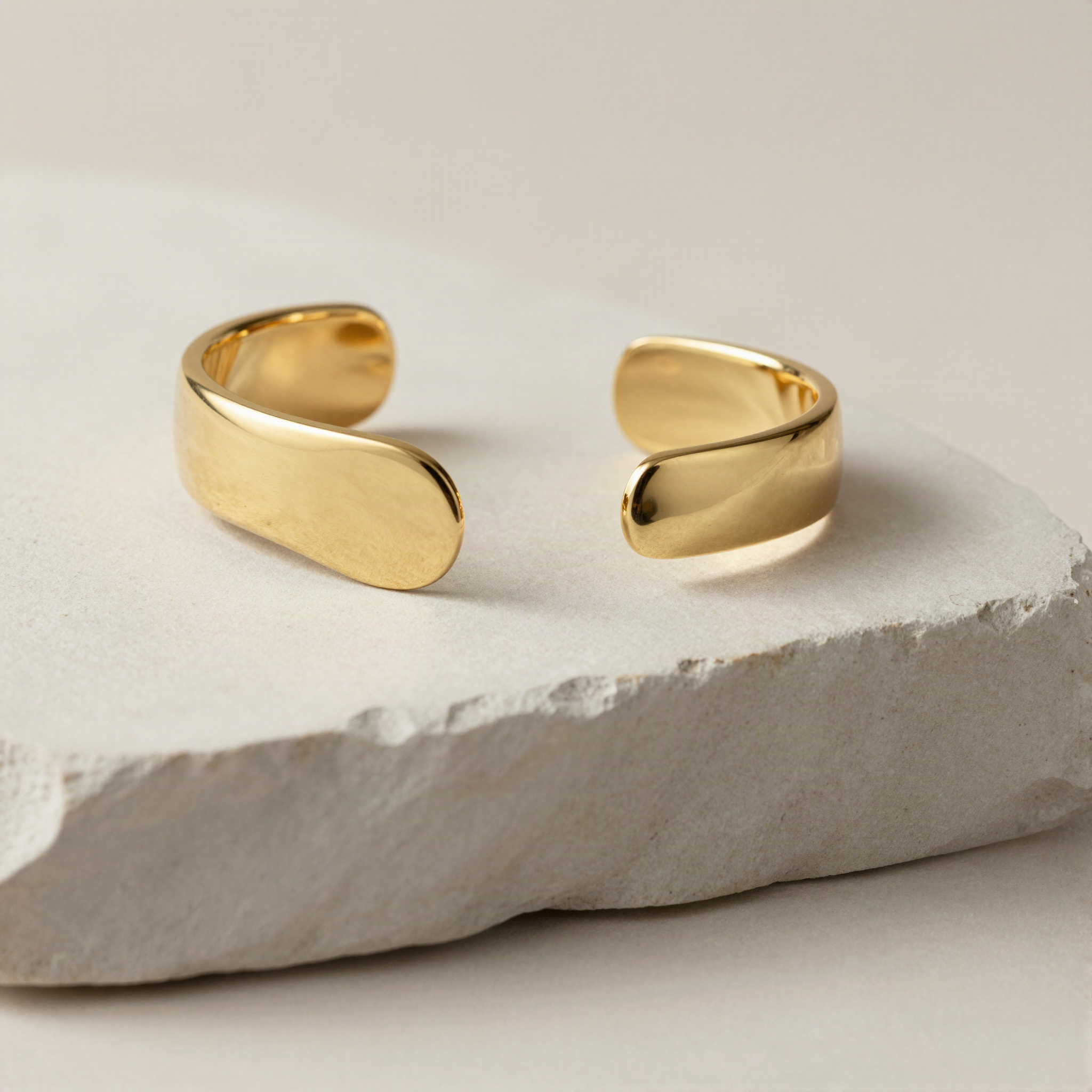 Sculpted Cuff Bangle