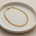 Herringbone Flat Chain Necklace