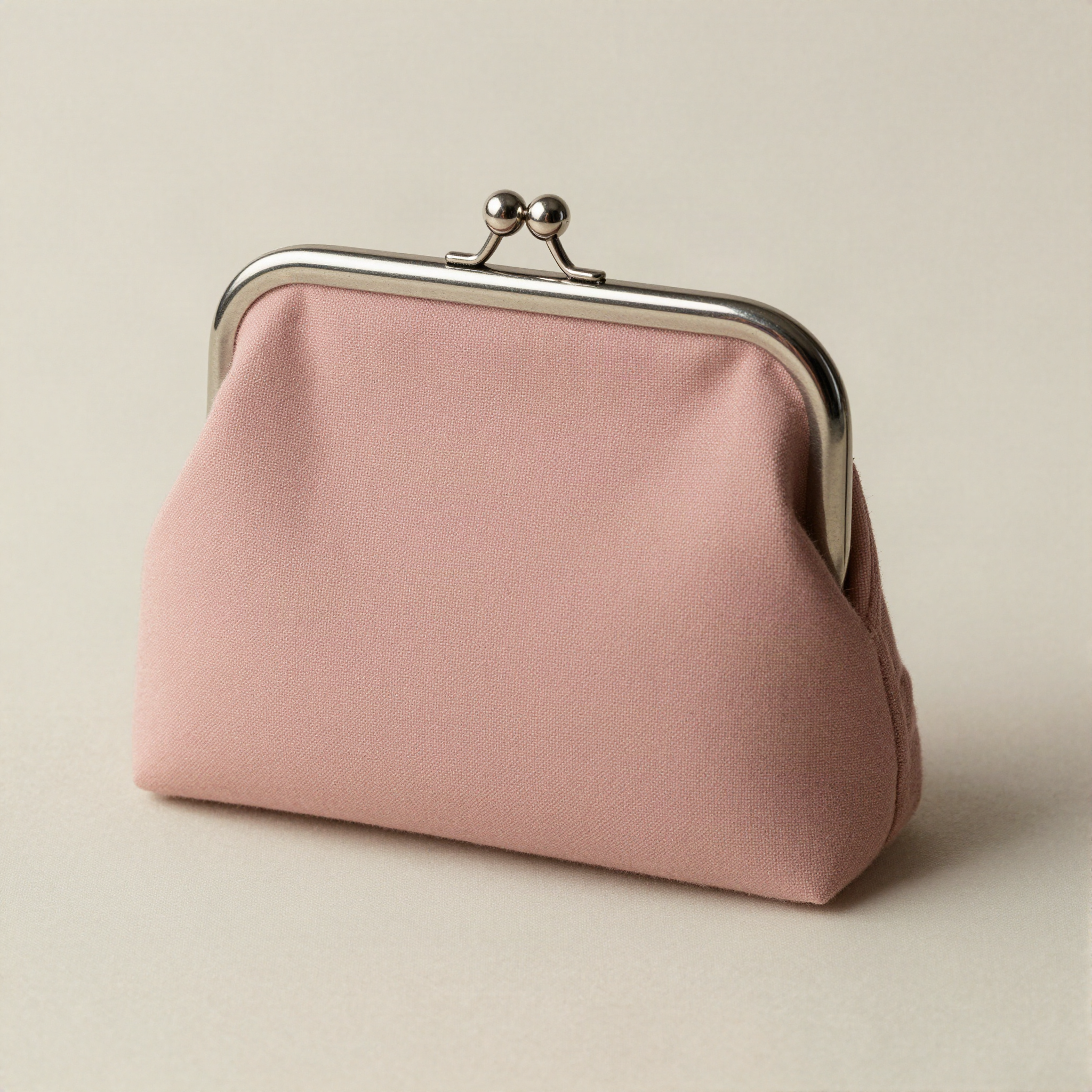 Coin Purse with Kiss-Lock Frame