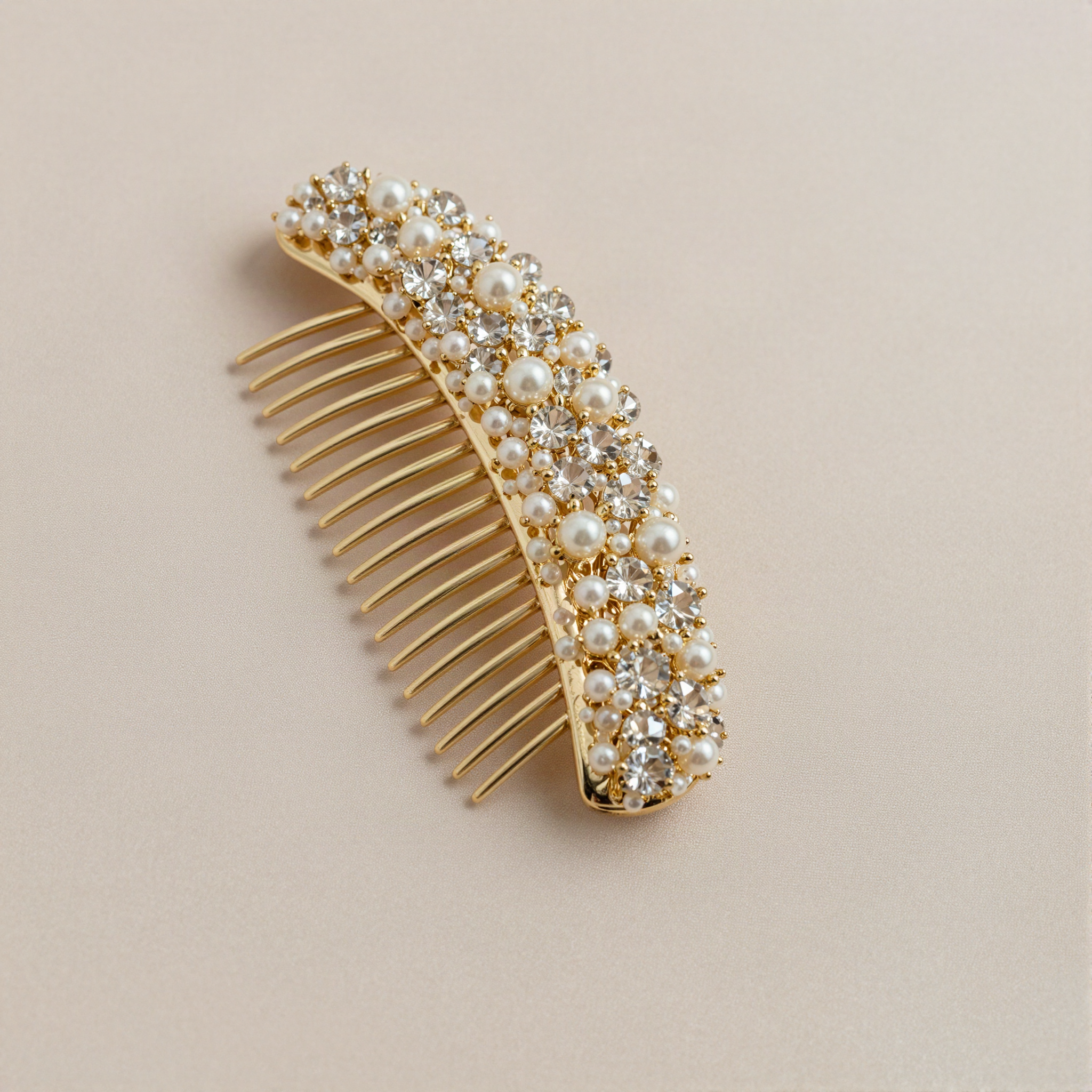 Beaded Hair Comb