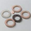 Spiral Coil Hair Ties Set