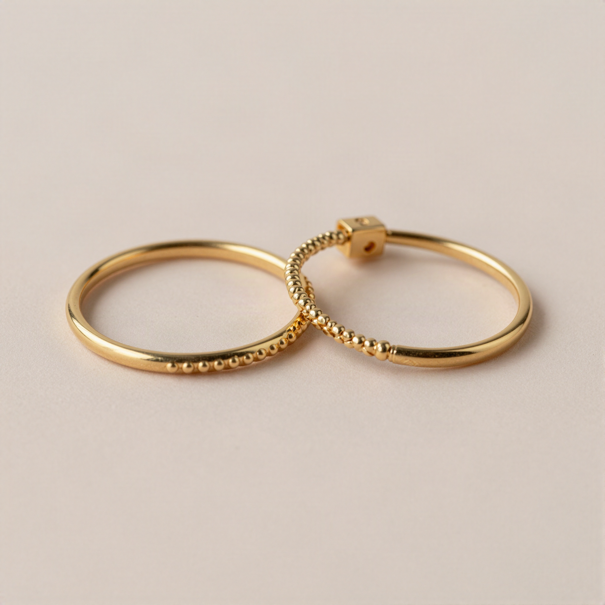 Stackable Thin Ring Trio