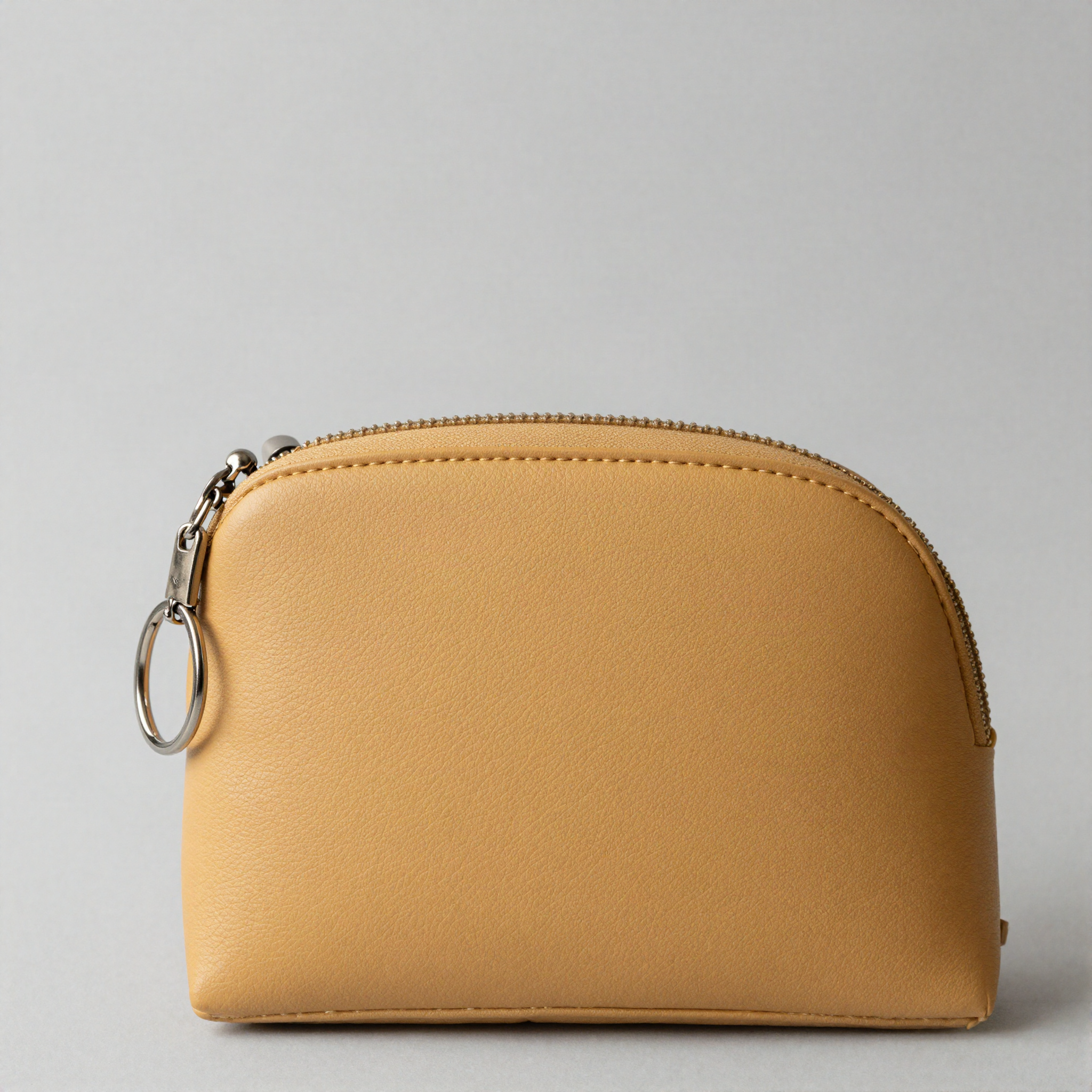 Zip Coin Pouch with Key Ring