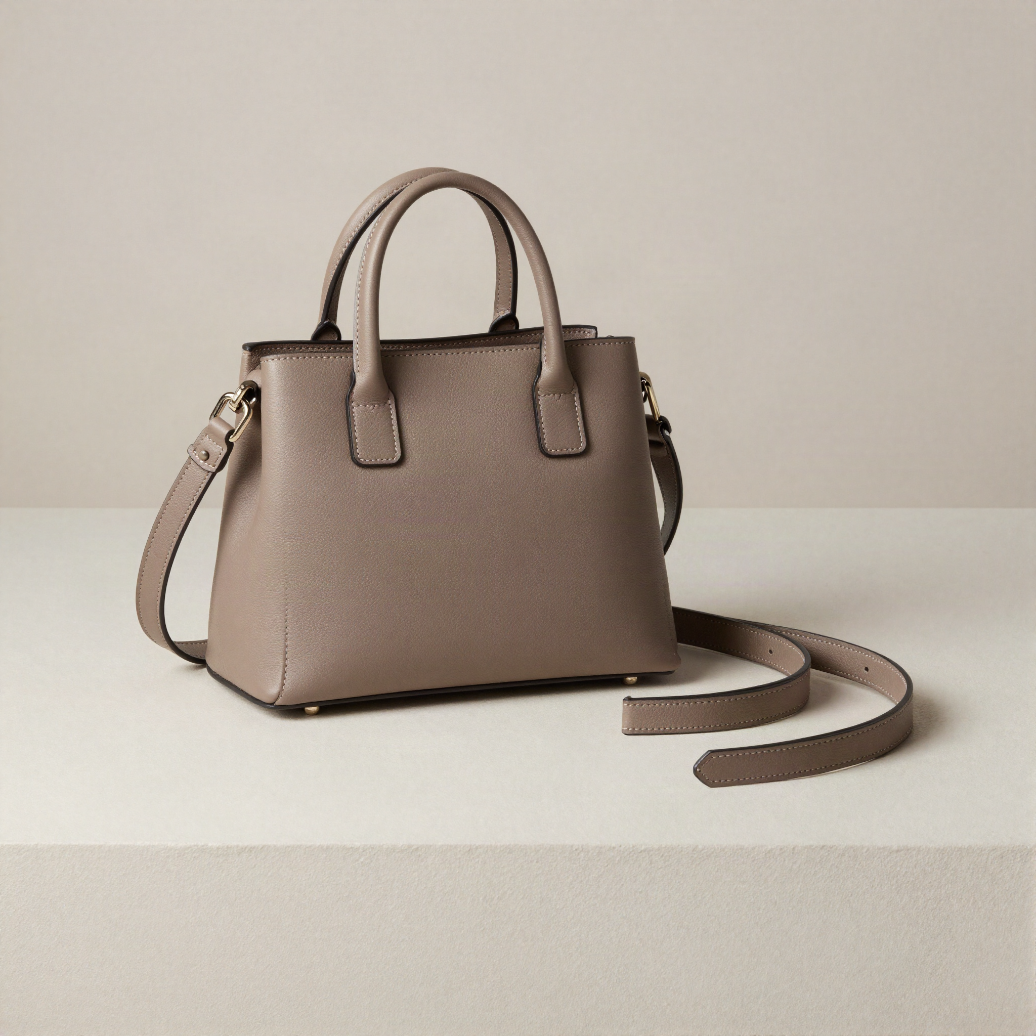 Structured Top-Handle Mini Bag